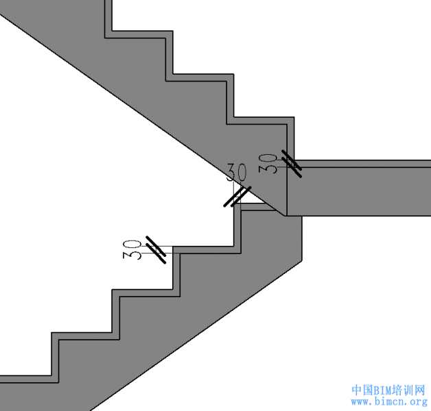 Revit如何创建梯段与平台面层厚度不同的楼梯,BIMVIP