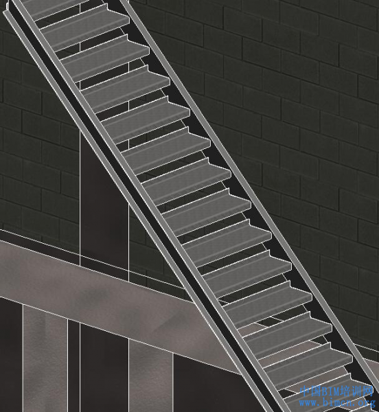 Revit中如何创建特殊的楼梯,BIMVIP
